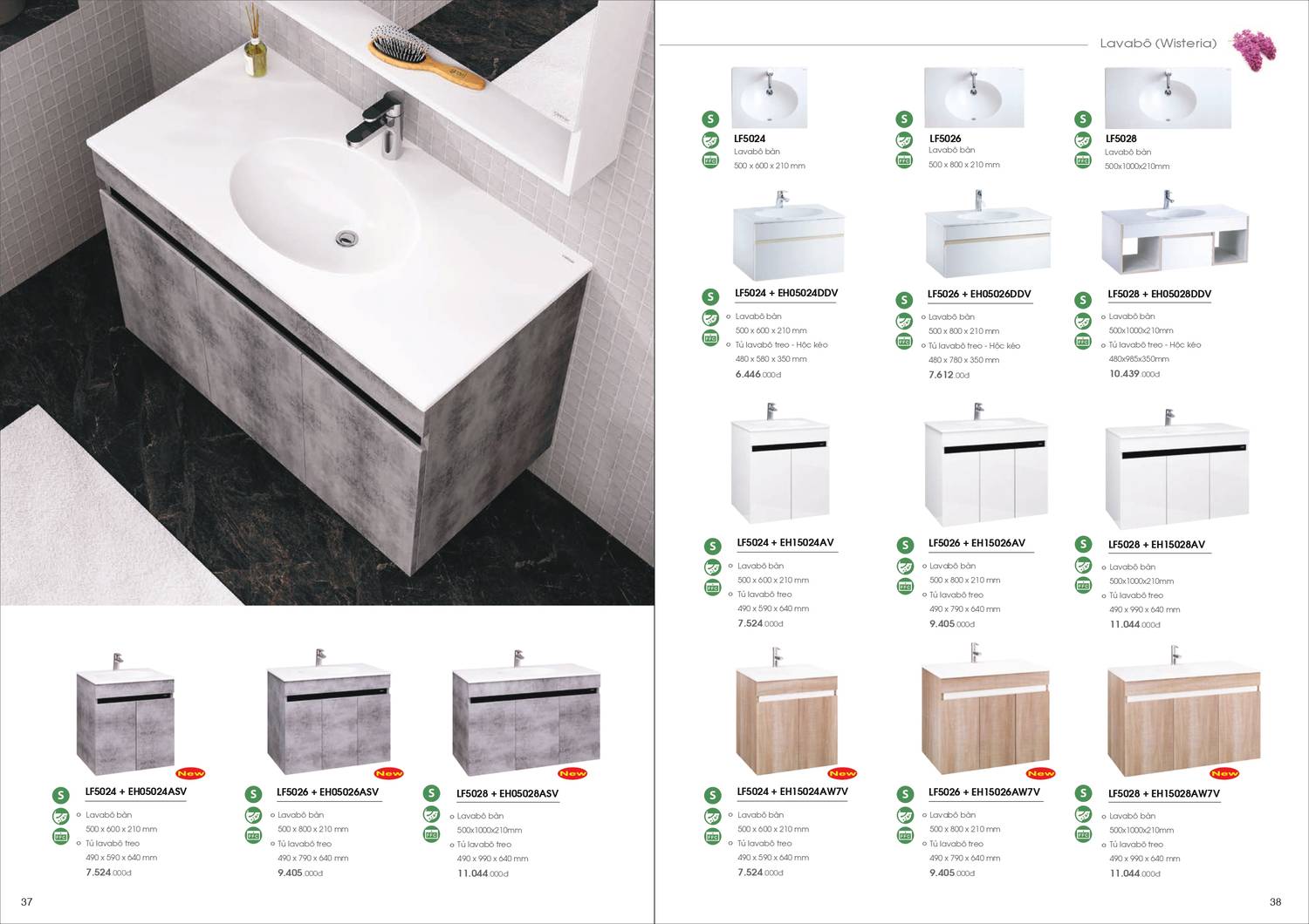 Catalogue và Bảng giá Thiết bị vệ sinh Caesar mới nhất 2024 - 2025 /Page 20